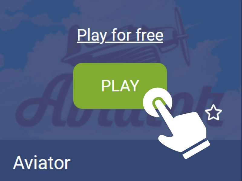 1xBet aviator game screen