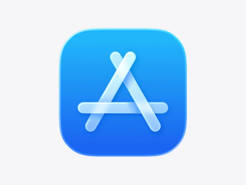 iPhone screenshot of the App Store icon