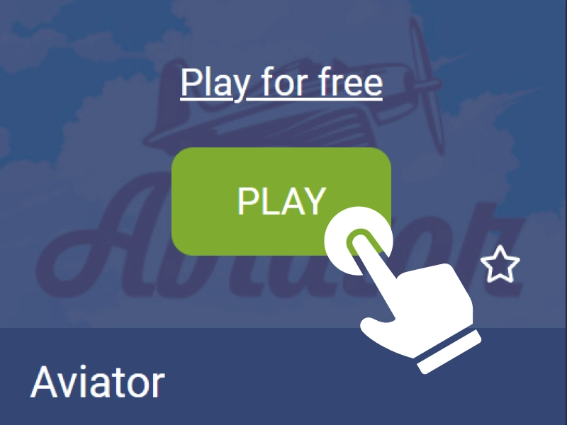 1xBet aviator game screen