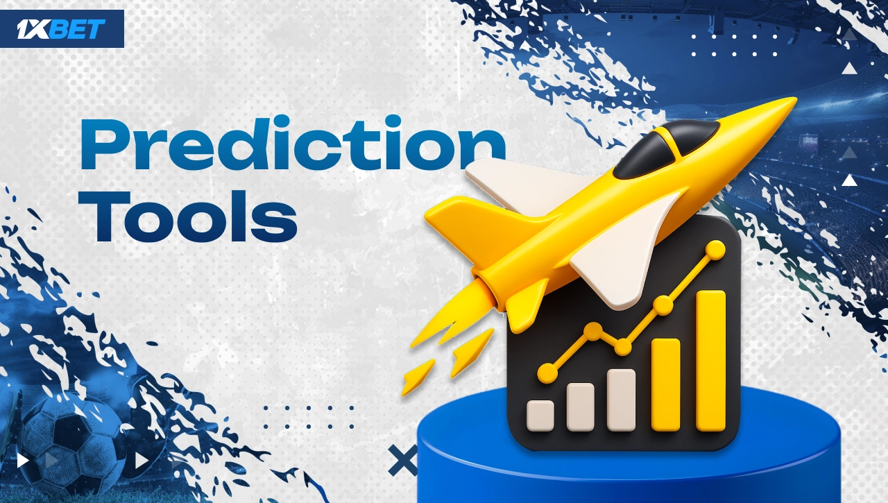 JetX prediction tools for 1xBet Nigeria with 3D jet icon and rising graph chart